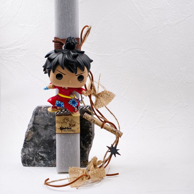 Λαμπάδα με φιγούρα Monkey D.Luffy Λαμπάδα με φιγούρα Funko Pop Monkey D.Luffy από το Anime One Piece