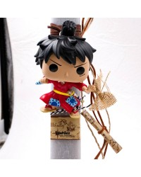 Λαμπάδα με φιγούρα Monkey D.Luffy Λαμπάδα με φιγούρα Funko Pop Monkey D.Luffy από το Anime One Piece