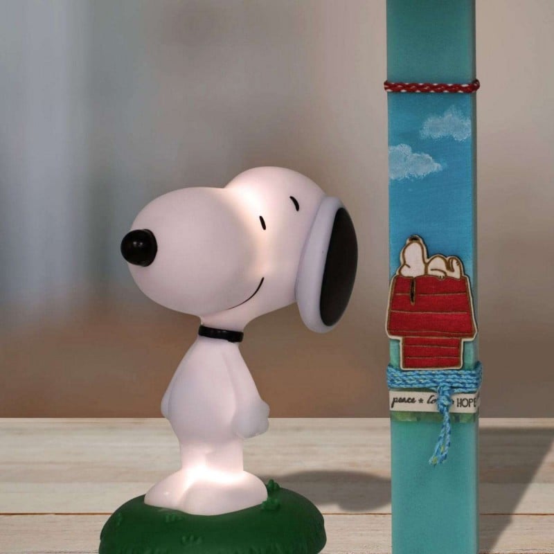 Snoopy led night light Easter Candle 