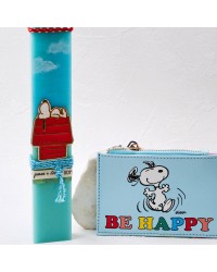 Λαμπάδα με πορτοφόλι Snoopy Λαμπάδα με πορτοφόλι Snoopy