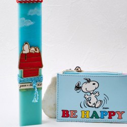 Λαμπάδα με πορτοφόλι Snoopy 