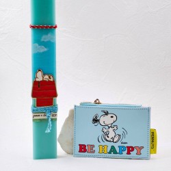 Λαμπάδα με πορτοφόλι Snoopy 
