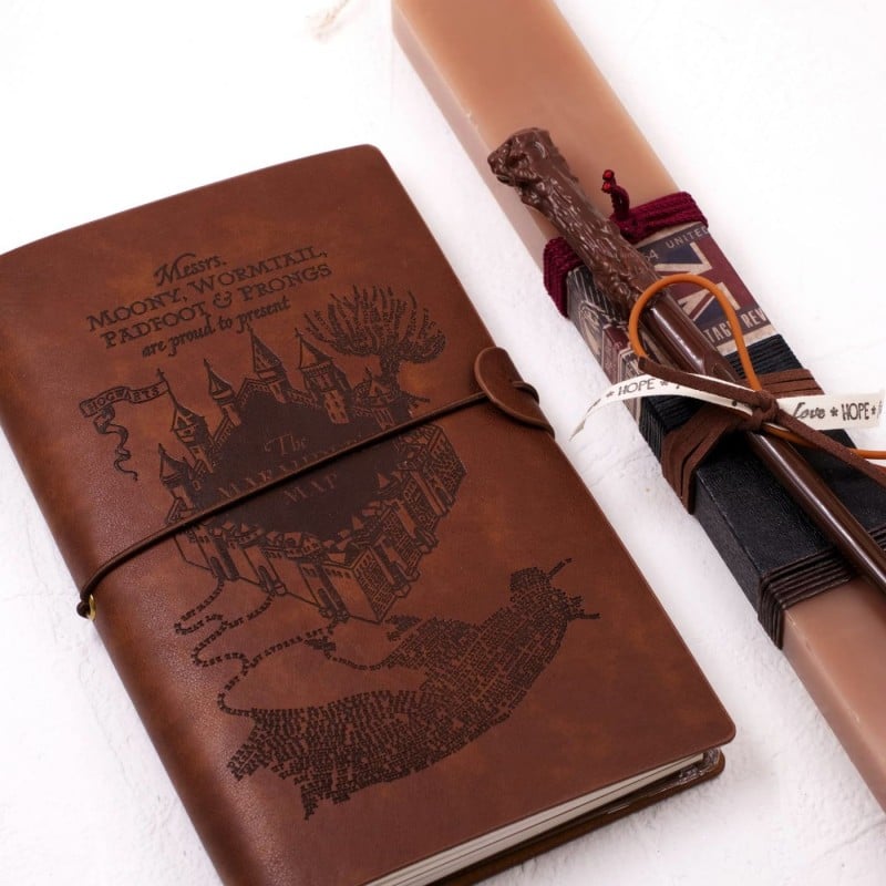 Easter candle with Harry Potter diary