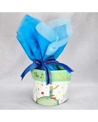 Little Prince Easter Chocolate Egg Little Prince Easter Chocolate Egg in a Little Prince fabric pocket for boys
