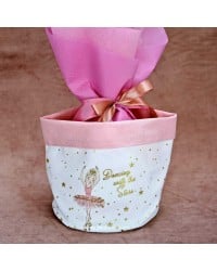 Ballet Easter Chocolate Egg for girls Ballet Easter Chocolate Egg in a Ballet fabric pocket