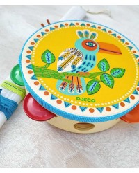 Σετ Λαμπάδα με Ταμπουρίνο Djeco Animambo Σετ Λαμπάδα με Ταμπουρίνο Djeco Animambo