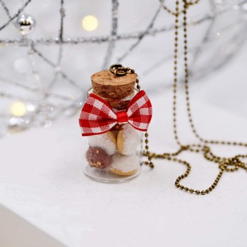 Little Dreamy cookies bottle necklace