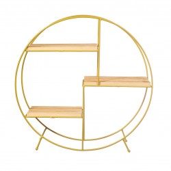 Ράφι Round - Antique Gold