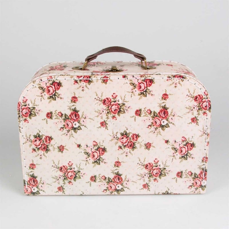 Vintage Floral Suitcases (sold separately)
