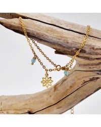 Αλυσίδα ποδιού ατσάλι Golden Staybright Αλυσίδα ποδιού ατσάλι Golden Staybright