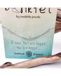 Silver Staybright stainless steel Anklet Silver Staybright stainless steel Anklet
