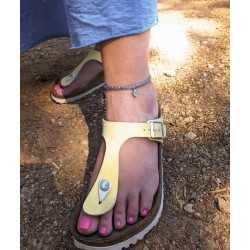 Αλυσίδα ποδιού ατσάλι Silver Staybright
