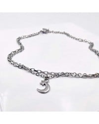 Silver Staybright stainless steel Anklet Silver Staybright stainless steel Anklet