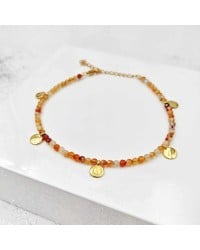 Agate Crystal Anklet Agate Crystal Anklet