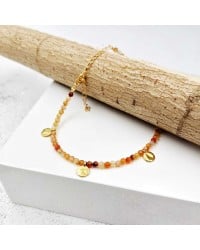 Agate Crystal Anklet Agate Crystal Anklet