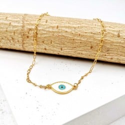 Αλυσίδα ποδιού Enamel Eye
