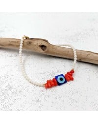Αλυσίδα ποδιού Sea Coral Αλυσίδα ποδιού Sea Coral