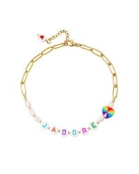 Color Staybright stainless steel Anklet Color Staybright stainless steel Anklet