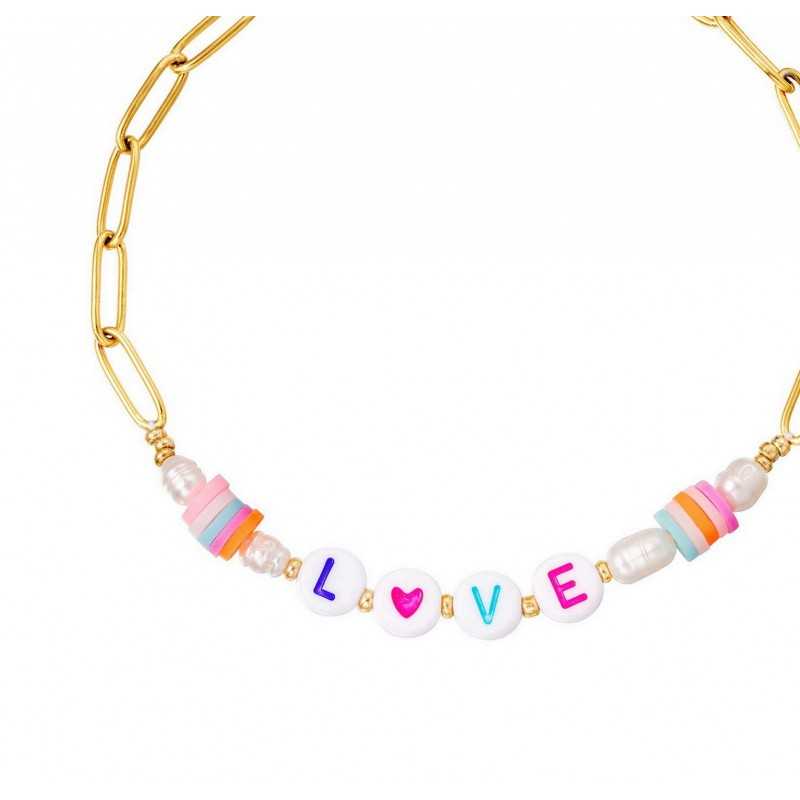 Color Staybright stainless steel Anklet 