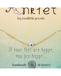Αλυσίδα ποδιού από ανοξείδωτο ατσάλι Αλυσίδα ποδιού από ανοξείδωτο ατσάλι με μάτι