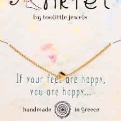 Αλυσίδα ποδιού από ανοξείδωτο ατσάλι με μάτι