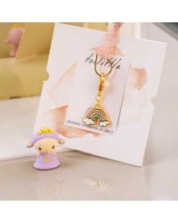 Διακοσμητικό Charm παπουτσιών Ουράνιο Τόξο Διακοσμητικό αξεσουάρ παπουτσιών με Ουράνιο Τόξο από σμάλτο