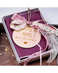 Good luck charm for mummy Wooden good luck charm for mummy