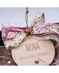 Best godmother good luck charm "Best godmother " Wooden good luck charm