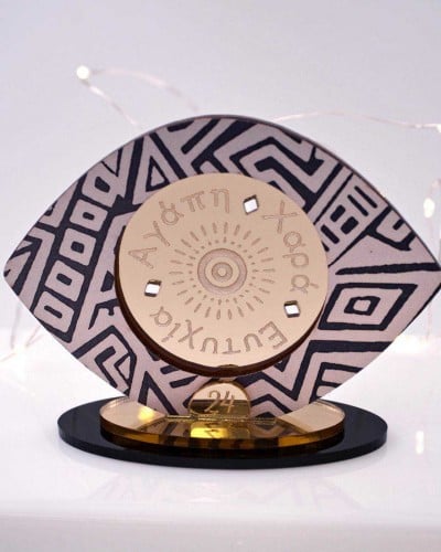 2026 Tabletop Lucky Charm "Evil Eye with Pattern"