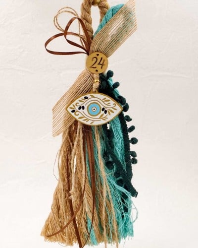 2026 Lucky Charm with Wooden Evil Eye