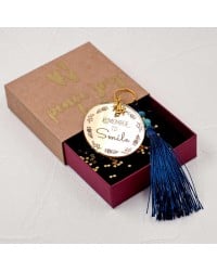 Handmade lucky charm 2025 with plexiglass part in a gift box Handmade lucky charm 2025 with plexiglass part in a gift box