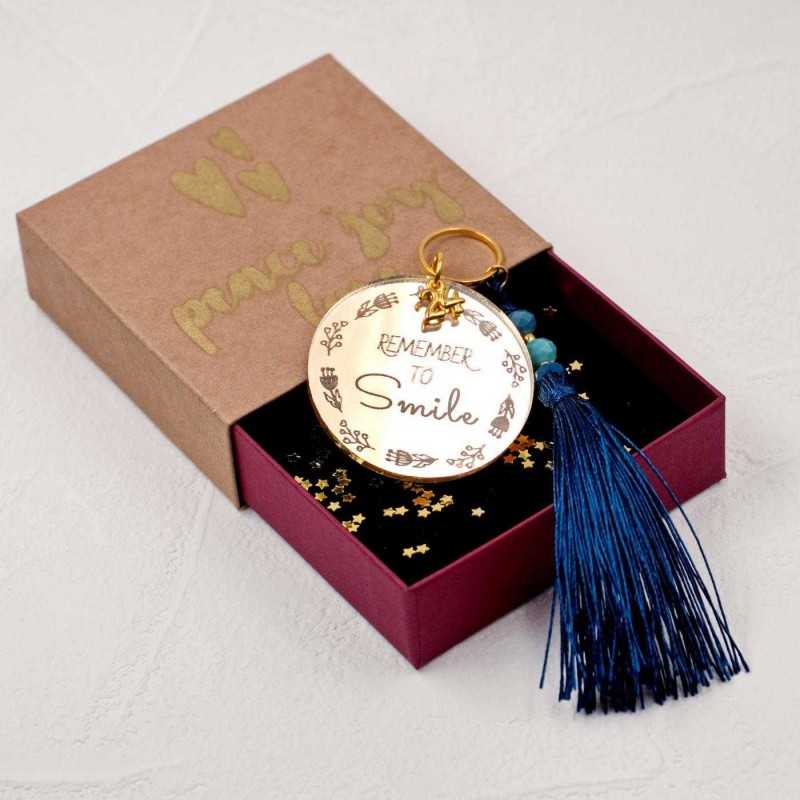 Handmade lucky charm 2025 with plexiglass part in a gift box Handmade lucky charm 2025 with plexiglass part in a gift box