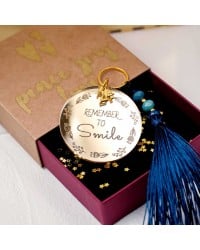 Handmade lucky charm 2025 with plexiglass part in a gift box Handmade lucky charm 2025 with plexiglass part in a gift box