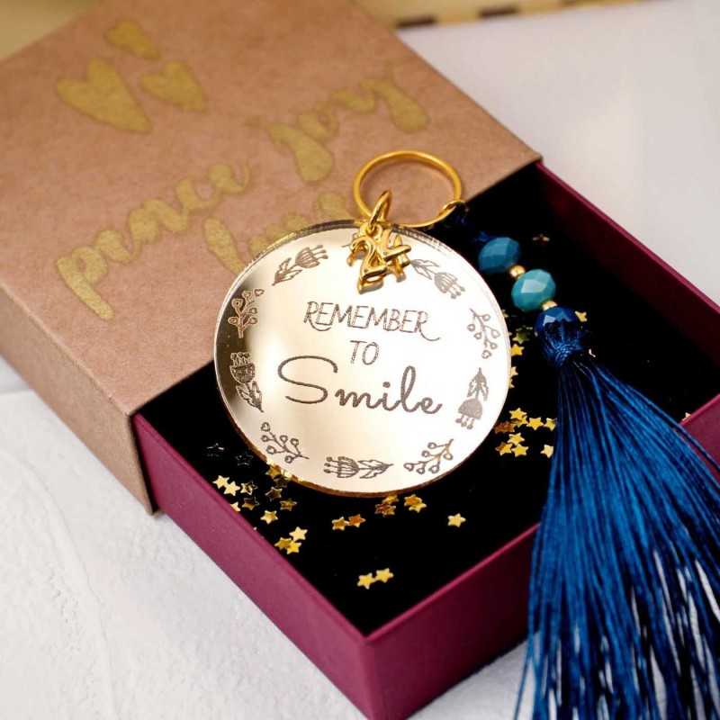 Handmade lucky charm 2025 with plexiglass part in a gift box Handmade lucky charm 2025 with plexiglass part in a gift box