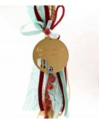 Hanging Lucky Charm Plexi Newborn Handmade hanging lucky charm for newborn baby with Plexiglass part