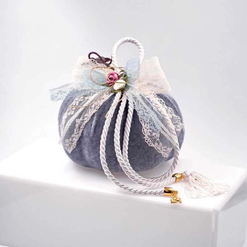 Christmas Lucky Pumpkin 2025 Christmas Lucky Pumpkin 2025 with romantic ribbons and gold-plated parts