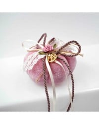 Mini Christmas Lucky Pumpkin 2025 Mini Christmas Lucky Pumpkin 2025 with romantic ribbons and gold-plated parts