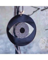 Hanging lucky charm 2026 with Evil Eye made of Plexiglass Handmade hanging lucky charm 2026 with evil eye made of plexiglass