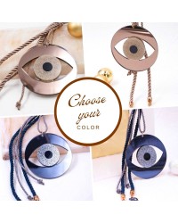 Hanging lucky charm 2026 with Evil Eye made of Plexiglass Handmade hanging lucky charm 2026 with evil eye made of plexiglass