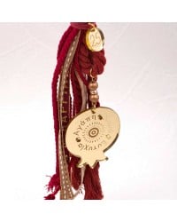 Lucky Charm 2026 with plexiglass Pomegranate and Wish Handmade hanging lucky charm 2026 with pomegranate made of plexiglass