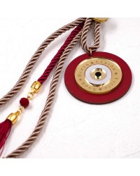 Hanging lucky charm 2026 with Evil Eye made of Plexiglass Handmade hanging lucky charm 2026 with evil eye made of plexiglass
