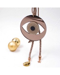 Hanging lucky charm 2026 with Evil Eye made of Plexiglass Handmade hanging lucky charm 2026 with evil eye made of plexiglass