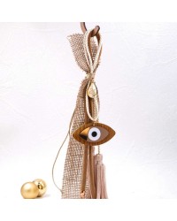 Hanging lucky charm 2026 evil eye Handmade hanging lucky charm 2026 with evil eye made of plexiglass