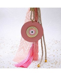 Handmade evil eye good luck charm for newborn baby-girl Handmade good luck charm for newborn baby-girl with Evil eye made of plexiglass
