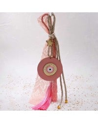 Handmade evil eye good luck charm for newborn baby-girl Handmade good luck charm for newborn baby-girl with Evil eye made of plexiglass