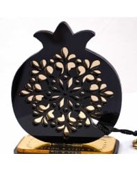 Lucky charm plexiglass pomegranate Handmade tabletop pomegranate lucky charm made of plexiglass