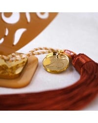 Lucky charm plexiglass evil eye Handmade tabletop evil eye lucky charm made of plexiglass