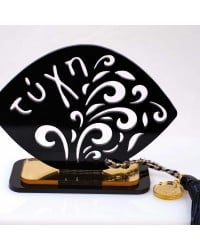 Lucky charm plexiglass evil eye Handmade tabletop evil eye lucky charm made of plexiglass
