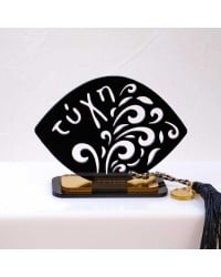 Lucky charm plexiglass evil eye Handmade tabletop evil eye lucky charm made of plexiglass
