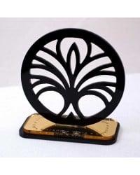 Lucky charm plexiglass Tree of Life Handmade tabletop Tree of Life lucky charm made of plexiglass